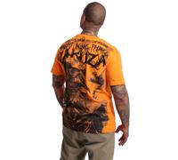 Yakuza T-shirt Pest Regular pour homme, Orange Popsicle, XL