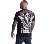 Yakuza T-shirt Trouble pour homme. - Noir - XXX-Large