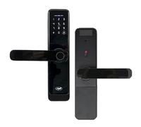 Smart Lock PNI SafeHome PTY6526, empreinte digitale, code, étiquette, application intelligente Tuya, 100 utilisateurs