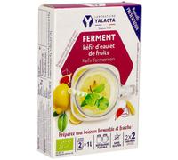 Yalacta Ferment Kéfir Eau Et Fruits 4 Sachets