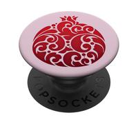 Yalda Grenade Perse Symbole du Solstice d'hiver iranien PopSockets PopGrip Adhésif