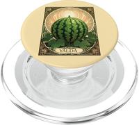Yalda Pastèque Chelle Fruits de la Nuit Style Art Nouveau PopSockets PopGrip pour MagSafe