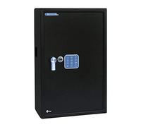 Yale Armoire à Clés Électronique YKB/550/DB1 100 Crochets Sécurité Standard Ouverture par Code PIN ou Clé Rangement Ajustable avec Système de Verrouillage Automatique