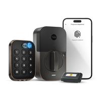 Yale Assure Lock 2 Touch Touch Bold Bolt Oil Frott Bronze Keyd Empreinte Smart Door Lock avec clavier tactile connect Wi-Fi et scanner d'emprei