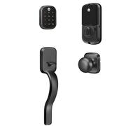 Yale Assure Lock SL - cran tactile sans cl avec poigne Ridgefield en noir
