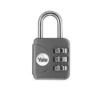 Yale Cadenas à Combinaison de Voyage, Gris, YP1/28/121/1/G