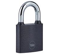Yale - Y111B/38/116/1 Cadenas en Fer Noir 38mm - Anse en Acier trempé - Usage intérieur