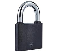 Yale - Y111B/60/132/1 Cadenas en fer 60 mm - Noir - Anse en acier trempé - Utilisation en intérieur