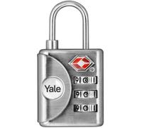 YALE Cadenas TSA a Code Combinaison - Programmable 3 chiffres - Pour Valise et Bagages