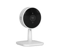 Yale Caméra Surveillance WiFi intérieure, Full HD, Vision nocturne, Visionnage et Alerte en temps réel sur appli, Audio bidirectionnel, Détection de personnes et animaux, Compatible Alexa, Google Home