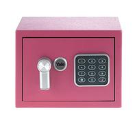 Yale Coffre-fort YSV/170/DB2/P Acier rose 3,8 L Serrure électronique code 3 à 8 chiffres 17x23x17 cm