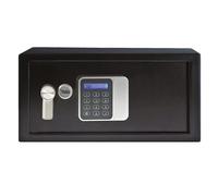Yale Coffre-Fort Électronique Hôtel - Large 24L - Serrure électronique 100 000 Combinaisons, Code utilisateur et Code maître 3 à 8 Chiffres pour Clients et hôtelier - 20x43x35cm YLG/200/DB2