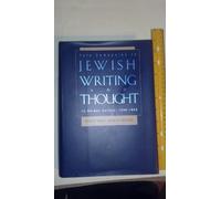 Yale Companion to Jewish Writing and Thought in German Culture, 1096-1996