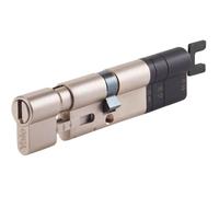Yale Cylindre Ajustable Linus, Argent, Cylindre ajustable tous types de porte compatible avec la serrure connectée Linus et l'application Yale Home App, 05/501000/SN