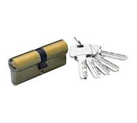 Yale - Cylindre De Sécurité Hs-6 35x45/r15,0 Plaqué Laiton