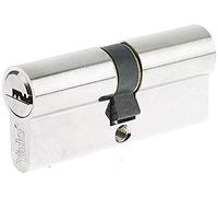 Yale Cylindre européen Série 2000 PLUS 30/30K mm nickel satiné double cylindre avec fonction d’urgence, 5 clés incluses, sécurité optimale pour appartements