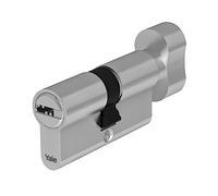 Yale Cylindre Moyen européen de Haute sécurité pour Serrure YC102KD511004N1 Nickelé, 51/10 mm, 4 clés