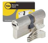 Yale Cylindre Série 1000+ Débrayable 40x40 Mm Nickelé G