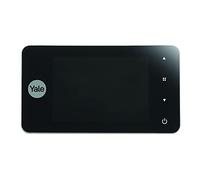 Yale Judas électronique numérique à Auto-imagerie 45-4500-1440-00-6011, Argent, Vue en Direct, caméra de Haute qualité, Angle de Vision de 105°, Enregistrement d'images, Sonnette intégrée