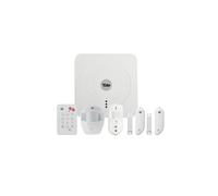 Yale SR-3200i - Alarme maison Connectée Pack Vision+, Système Anti-Intrusion sans Fil Complet: Sirène 104dB + Détecteurs de Mouvement + ouverture | Notifications Push, Email et SMS