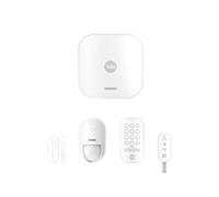 Yale Kit Alarme Maison sans Fil connectée -Alertes en Temps réel Via Application - 1 Centrale,1Détecteur Mouvement,1 Détecteur Ouverture, 1 Clavier, 1 Porte clé - Compatible avec Alexa, Google Maison