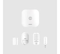 Yale Kit alarme maison sans fil connecté – centrale, détecteurs, clavier, porte‑clé – Alexa & Google
