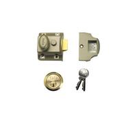 Yale Locks 706PB Verrou de sûreté traditionnel en laiton poli entrée 40 mm