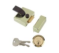 Yale Locks 85 Blocage Verrou 40mm Appui Tête Brasslux Finir Boite YAL85BLXP