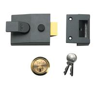 Yale Locks 88 Standard Verrou 60mm Appui Tête Dmg Finir Satin Chrome Cylindre