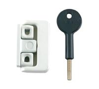 Yale Locks 8K101 Loquet fenêtre Visi Blanc Lot de 4 (Import Grande Bretagne)