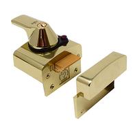 Yale Locks BS1 Verrou de sûreté Conforme aux normes britanniques Brasslux Visi 60 mm (Import Grande Bretagne)