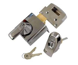 Yale Locks BS1 Verrou de sûreté Conforme aux normes britanniques Chrome Visi 60 mm (Import Grande Bretagne)