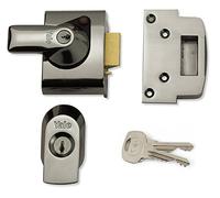 Yale Locks BS2 Verrou de sûreté Conforme aux normes britanniques Chrome Visi 40 mm (Import Grande Bretagne)