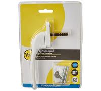 Yale Locks P-ywhlck40r-wh Offset Verrouillage, en PVC Non plastifié, fenêtre Tour de Main Droite, Blanc