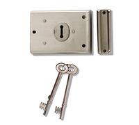 Yale Locks P402 Rimlock Finition Gris 62 x 76 mm