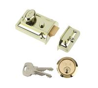Yale Locks P77 Traditionnel Verrou 60mm Appui Tête Brasslux Finir Boite YAL77BLX