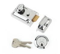 Yale Locks P77 Verrou de sûreté traditionnel Visi/backset Chrome 60 mm (Import Grande Bretagne)