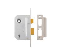 Yale Locks PM320 3 Leviers Mortaise Sashlock Chrome Poli 65Mm 2.5In YALPM320CH