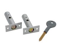 Yale Locks PM444 Porte Sécurité Boulons Chrome Poli Finir Visi De 2 YALP2PM44