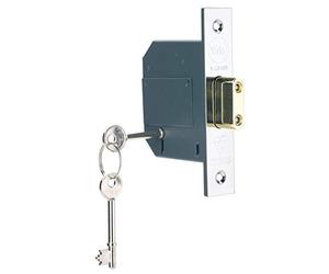 Yale Locks PM562CH30 / YALPM562CH80 Serrure à mortaiser BS 5 sécurité haute, 76mm 3-pouces- Fini chrome poli