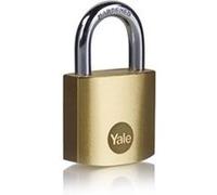 Yale Cadenas Y110B/30/115/2 – Lot de 2 laiton 30 mm s'entrouvrant, anse acier cémenté, 3 clés