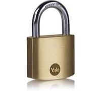 Lot de 2 cadenas laiton s'entrouvrant 40 mm, anse acier cémenté, 3 cles