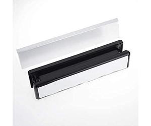 Yale P-YHSLP-WH Boîte aux Lettres de sécurité 300 mm Convient aux Portes de 40 à 80 mm Finition Blanche