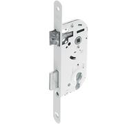 Yale Serrure à encastrer Y50 coffre 135 mm cylindre profil européen axe 40 mm bouts ronds blanc