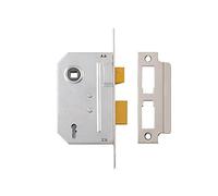 Yale Serrure de châssis à mortaise P-M320-CH-78 à 23 leviers - pour Portes intérieures - Finition chromée - 76 mm