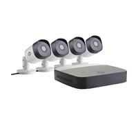 Yale SV-4C-4ABFX-2 Kit de vidéosurveillance pour Maison Intelligente, 4 caméras de Vision Nocturne extérieures, 1080p, Disque Dur de 1 to, contrôle par Application, 4 pièces (Lot de 1), Blanc