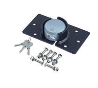 Yale Verrou de Fourgon - Sécurité maximale - Résistant à la Corrosion - Convient pour camionnettes, abris de Jardin, garages - Noir/argenté