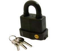 YALE Y220/71 Cadenas avec verrou, acier laminé, étanche