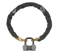Yale YCL3/10/110/1 Chaîne antivol de sécurité maximale pour vélo 1100 mm - Protection robuste - 4 clés dont 1 avec micro lumière