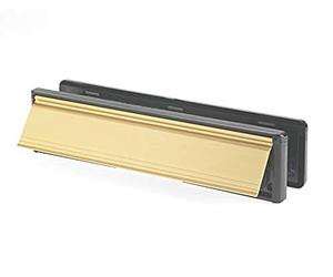 Yale Yes-LP-SGBK Essentials 12 Porte-Lettres Doré/Noir, Or/Noir